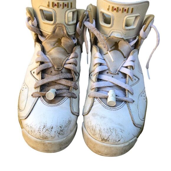 BEATER 2012 Air Jordan 6 Retro Golden Moments Pack Size 9 - Picture 13 of 16